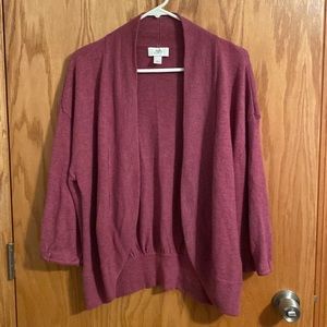 Loft open front sweater